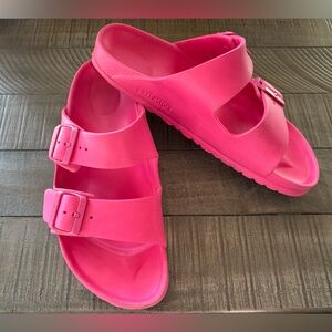 Birkenstock Arizona EVA Slide Pink Double Strap Sandals Women’s Size 9-9.5 (40)